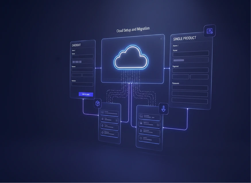 cloud setup and migration