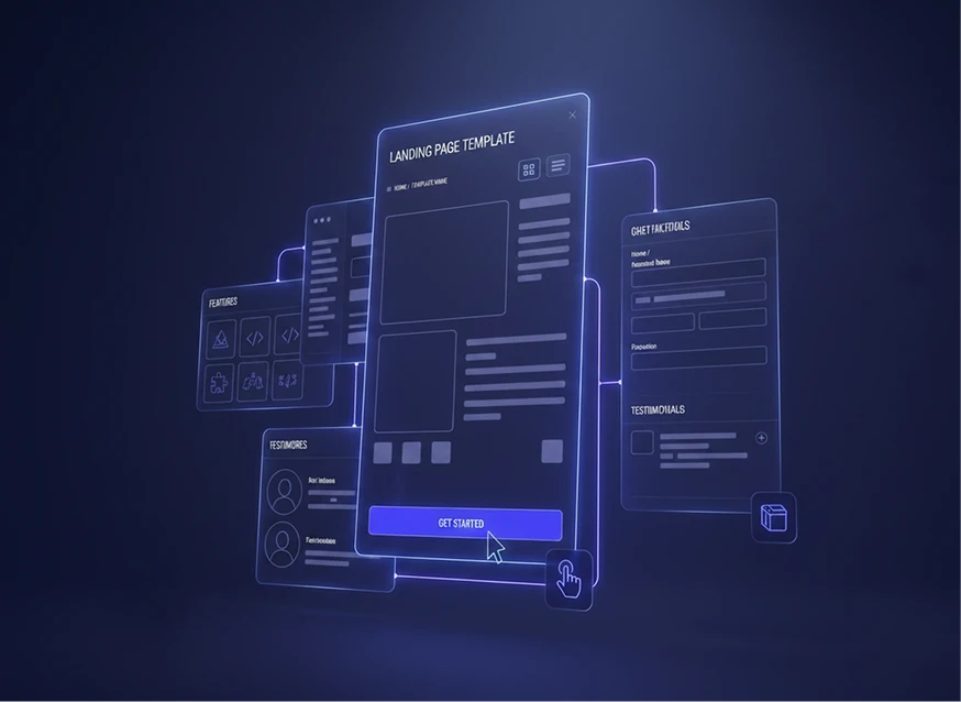 landing page template